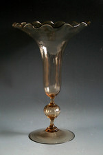 ANTICO VASO IN VETRO DI MURANO - FORSE SALVIATI - 1900 CIRCA