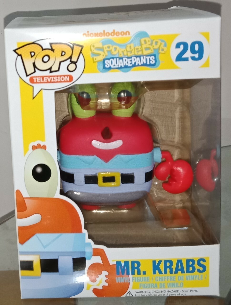 mr krabs funko pop