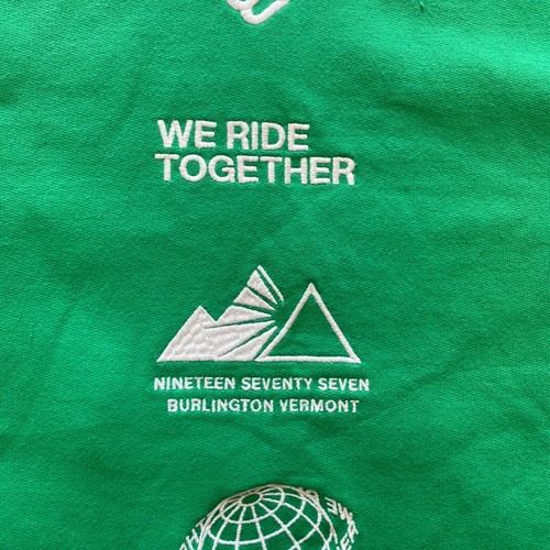 Burton Northline Pullover Hoodie - Green - Medium - Embroidered - Picture 15 of 20