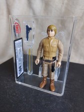 GRADED VINTAGE STAR WARS - UKG not AFA - 80% - LUKE SKYWALKER BESPIN -LILI LEDY