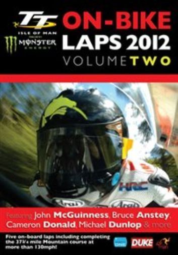 TT 2012 On-Bike Laps - Vol.2 (DVD, 2012)