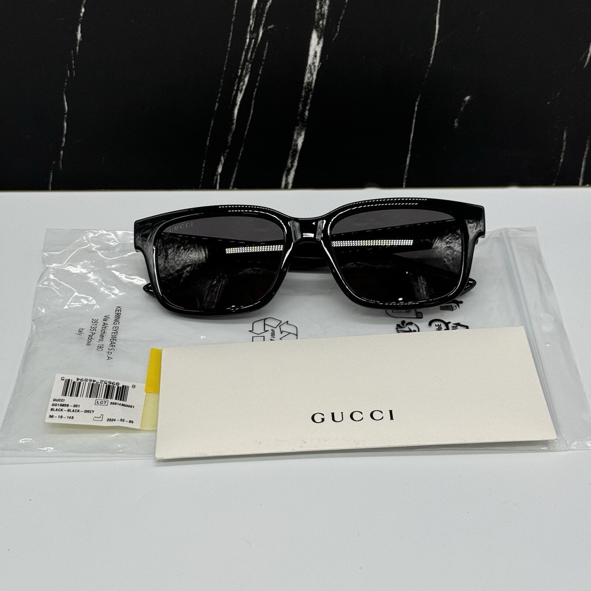 グッチ GUCCI サングラス GG1583S 001 ブラック グレー GUCCI 【GUCCI】グッチ サングラス GG1583S 001 ブラック 国内