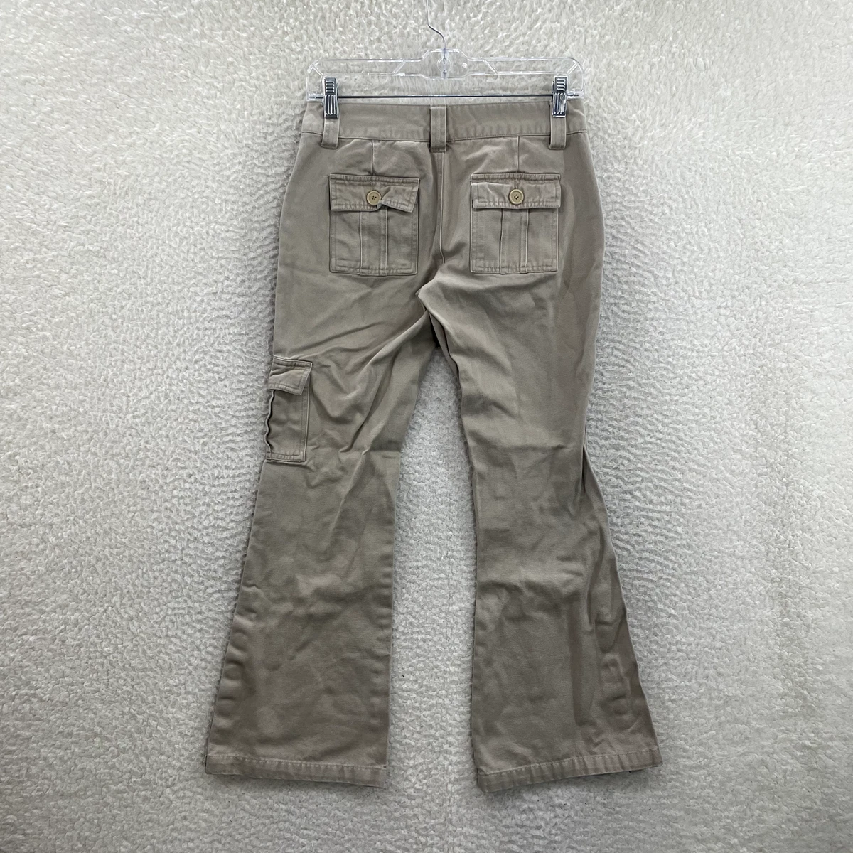 NWT! Junior Womens AEROPOSTALE Basic Khaki #2028 Uniform Pants Size~1/2 L!  L@@K!