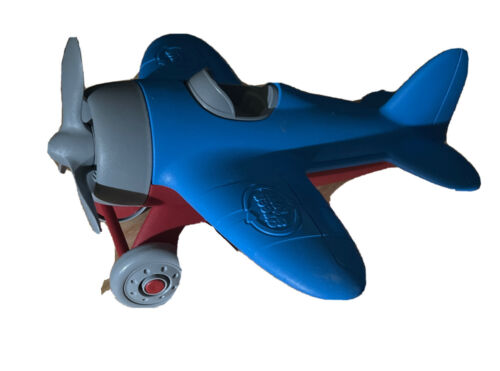 Green Toys Airplane Blue&Red BPA Free/Phthalates Plane/Made USA Propeller - Picture 1 of 9