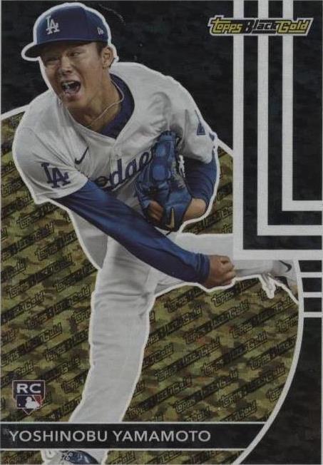 2024 Topps Update Series - Topps Black Gold Yoshinobu Yamamoto #BG