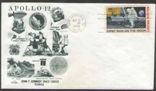 US. Apollo 12 Lunar Module landed on the Moon on November 19th 1969 Orbit Covers