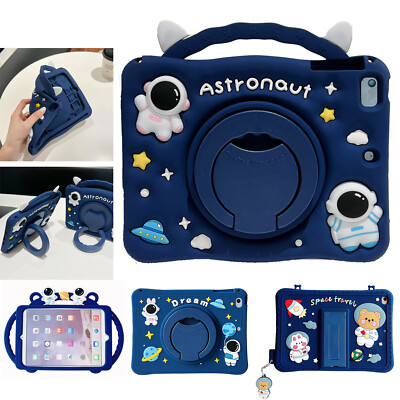 For iPad 10th 10.9'' 9 8 7 mini 6 5 4 3 2 New Air Pro 11 2024 Kid Shockproof Case