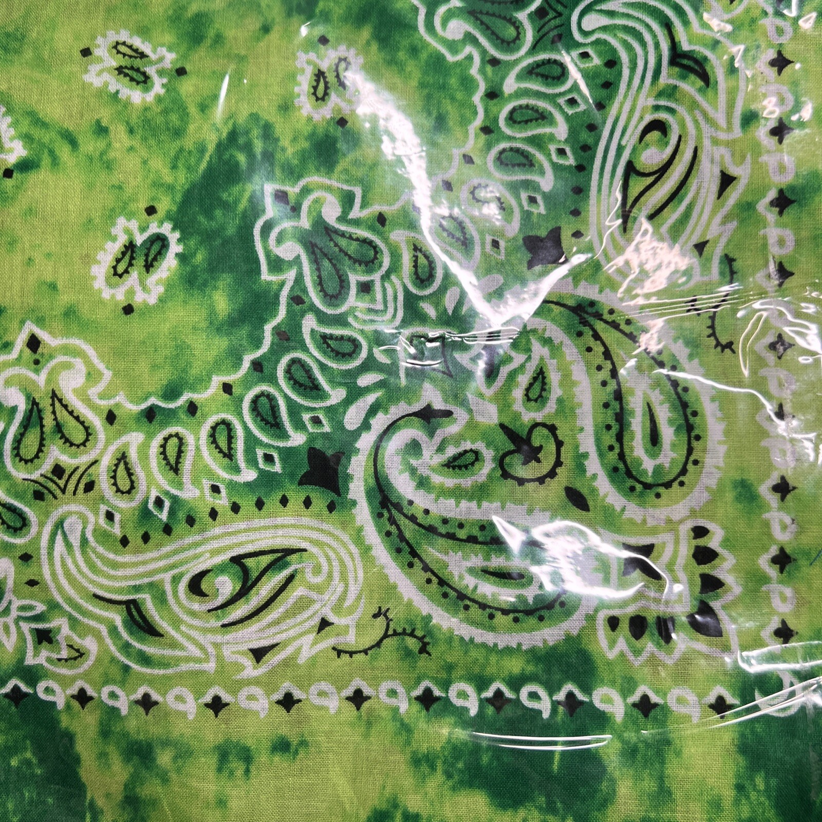 Tie Dye Bandana Paisley Bandanas Headbands Cowboy Handkerchiefs Men Women GREEN eBay