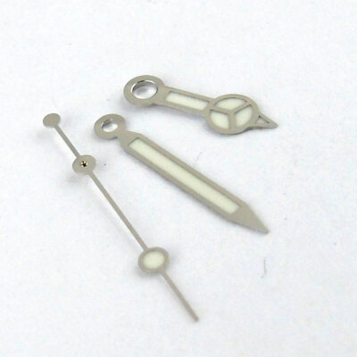 Silver edge White watch hand fit for 2824 2836 Automatic Movement