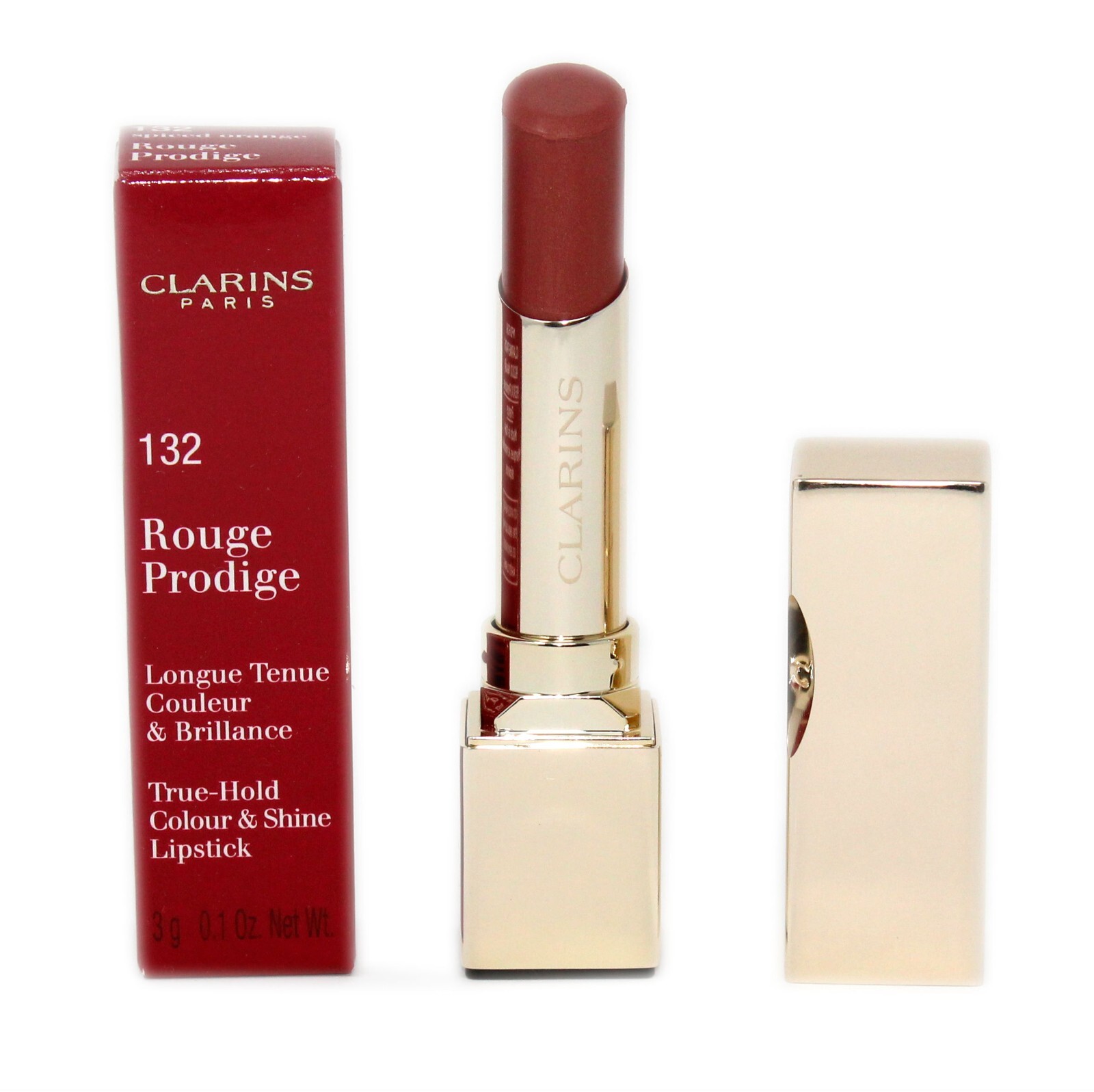 ГУБНАЯ ПОМАДА CLARINS ROUGE PRODIGE ДЛЯ ПРИДАНИЯ СТОЙКОСТИ ЦВЕТУ И СИЯНИЮ, 3 г №132 НА КОНЧИКЕ-442121