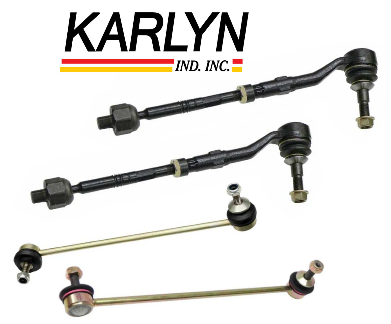 For BMW 5 Series Tie Rod Assembly Inner Outer Sway Bar Link Lt & Rt OEM Spec