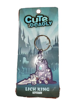 BLIZZARD CUTE BUT DEADLY LICH KING KEYCHAIN