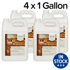UltraCruz Pure Wheat Germ Oil Supplement for Horses and Livestock, 4 x 1 Gallon