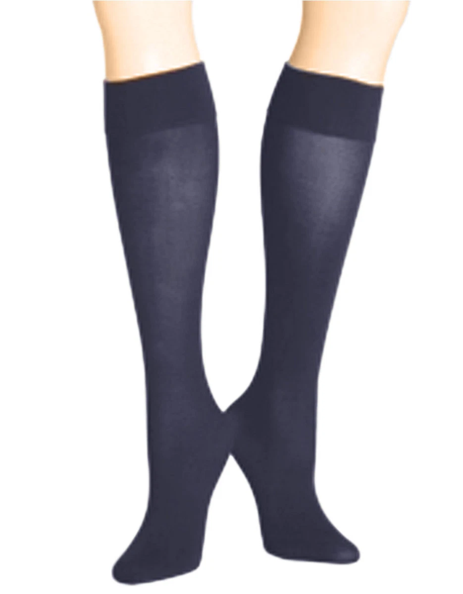 Navy blue top stockings online