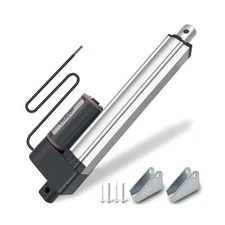UYGALAXY Linear Actuator 6 Inch Stroke with Mounting Bracket, DC12V 900N(200l...