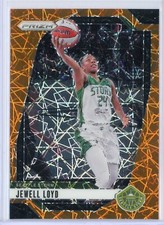 2024 Panini Prizm WNBA Orange Velocity 49 Jewell Loyd Seattle Storm