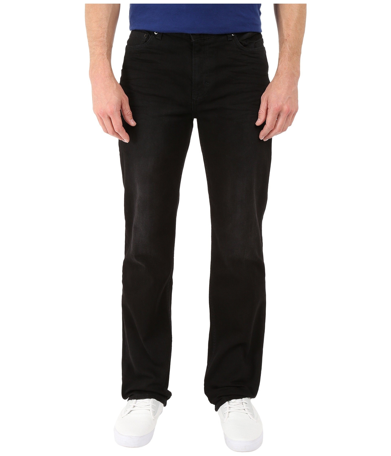 's Straight Denim Color Worn In Black Sz W28/l32