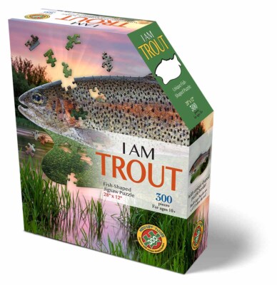 Madd Capp Games & Puzzles I AM TROUT 300 Puzzle 300 Piece Jigsaw Puzzle