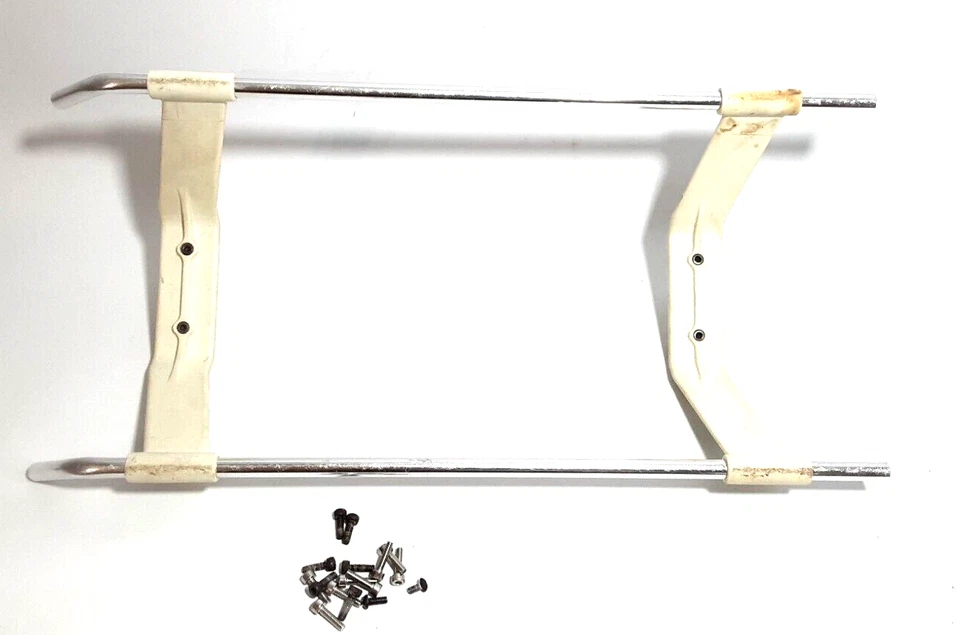 Synergy N5c Helicopter Landing Gear assembly Skids. Stainless Screws - Image 2 of 4