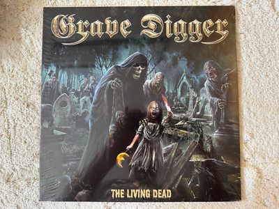 (BRAND NEW SEALED) GRAVE DIGGER THE LIVING DEAD VINYL