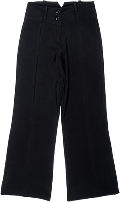 School Uniform Girls 2 Boton Lycra Pantalon Con Bolsillos