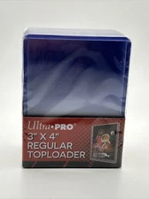 Ultra Pro 3X4 Regular Toploaders 35pt 1 Pack of 25 for Standard Sized Cards
