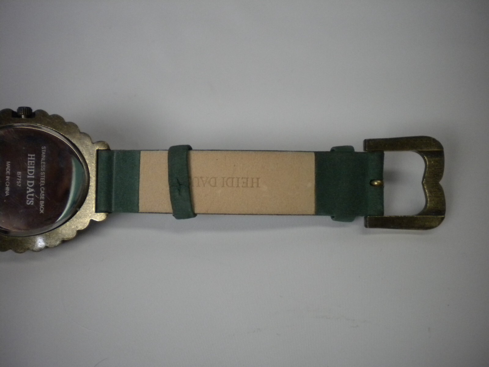 Signed Heidi Daus Multicolor Rhinestone Roman Wat… - image 9