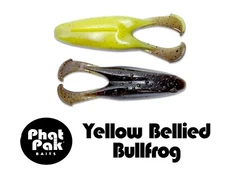 Zoom Horny Toad Style Soft Plastic Frog 3.5" 15ct Top Water Bass Fishing Lure