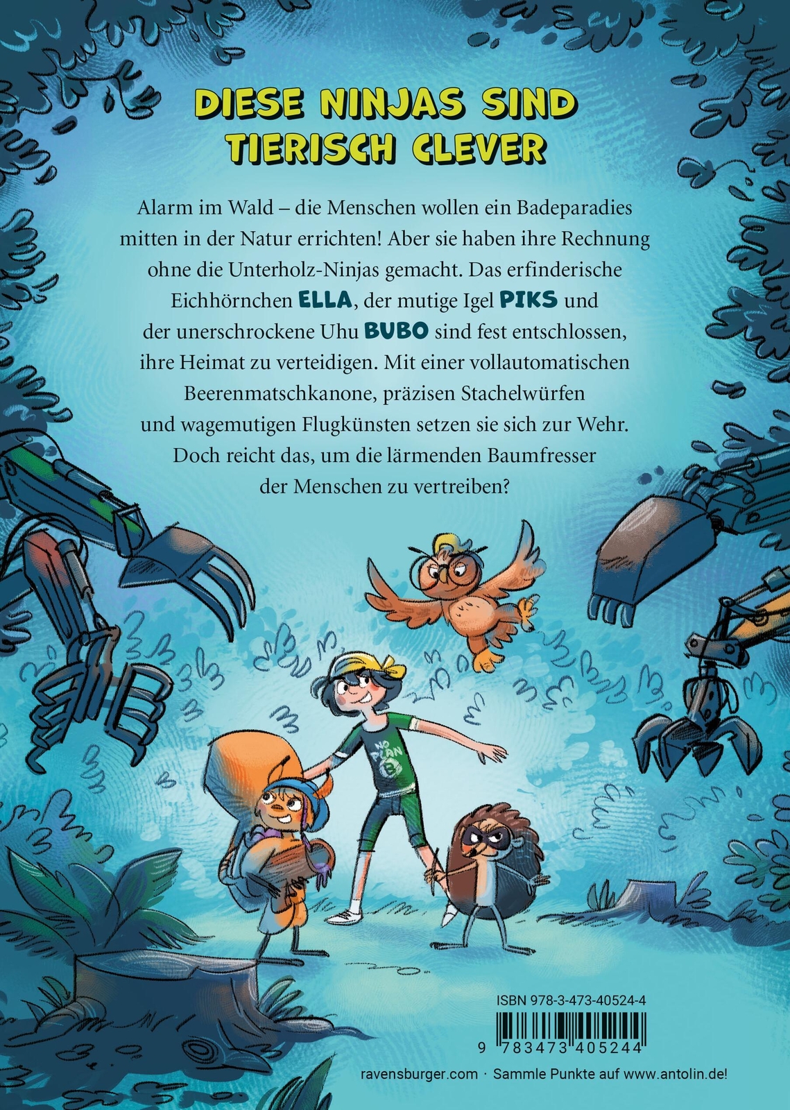 Thumbnail - Unterholz-ninjas, Band 1: Das Abenteuer Beginnt - Tierisch Witziges...