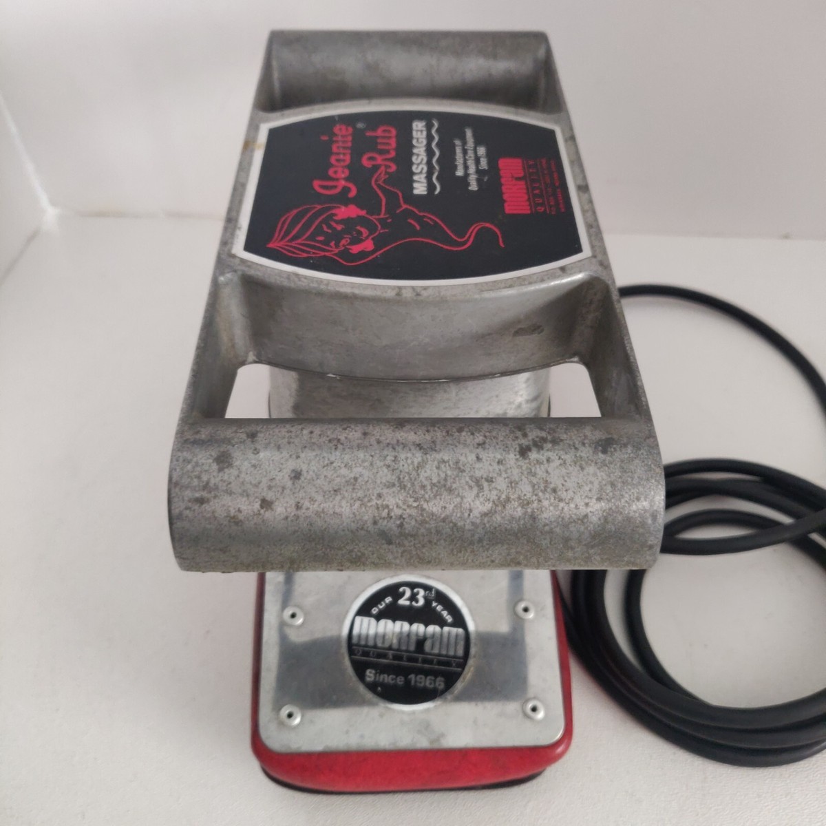 Vintage Jeanie Rub Massager by Morfam Inc M69-315A 3200 RPM | eBay