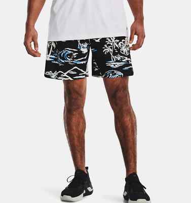 Under Armour UA Men's Project Rock Hybrid Printed Shorts Under Armour UA Men's Project Rock Hybrid Printed Shorts