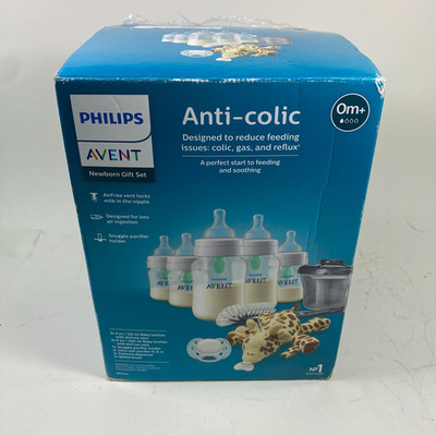 Philips Avent Anti-colicNewborn Gift Set, Clear Damaged Box