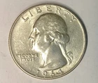 1964 90% Silver Quarter