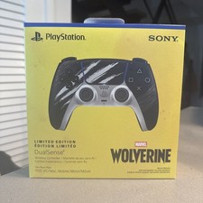 Sony PS5 DualSense Marvel s Wolverine Adamantium Limited Edition NEW SEALED