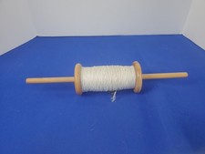 Vintage WOOD KITE SPOOL Old String Winder Flying Spindle 12  Wooden Reel