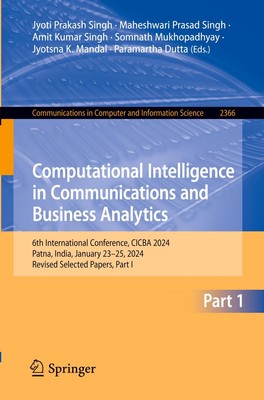 Computational Intelligence in Communications and Business Analytics Taschenbuch