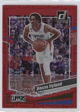 2023-24 Panini Donruss Choice Red /99 Bones Hyland #1 1f7d