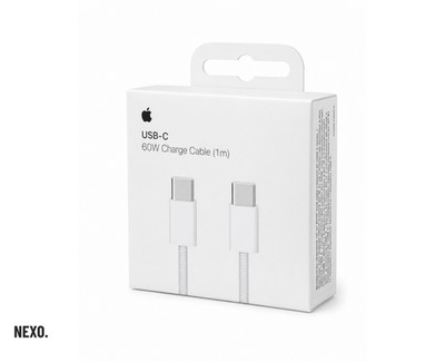 Original Apple USB-C Kabel 1m 60W Schnellladen iPhone 17 16 15 iPad AirPods