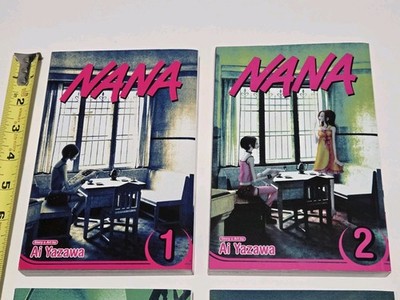 Nana Manga Volumes 1,2,3,4 by Ai Yazawa English Viz Media Shojo