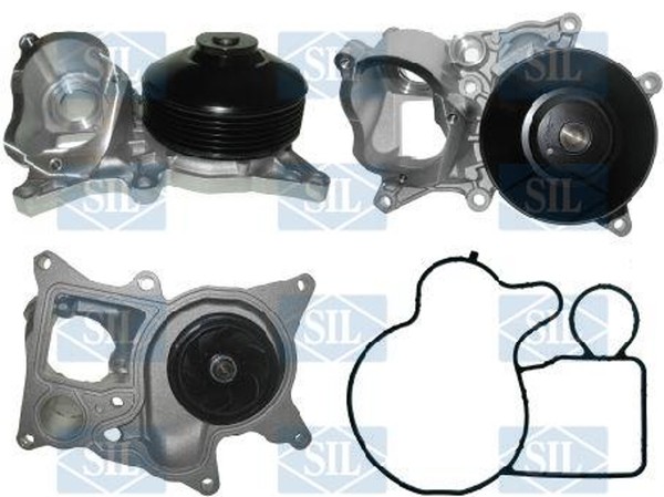 Wasserpumpe MotorküHlung Saleri SIL PA1580 FüR F10 BMW F11 F85 X5 F15 F07 5Er X4-image
