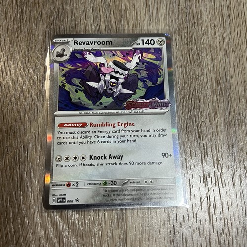 Pokemon Scarlet & Violet Black Star Promo - Revavroom SVP 008