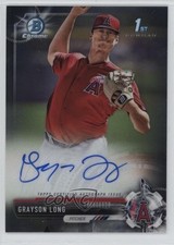2017 Bowman Chrome Prospect Auto Grayson Long #CPA-GL Auto 16hd