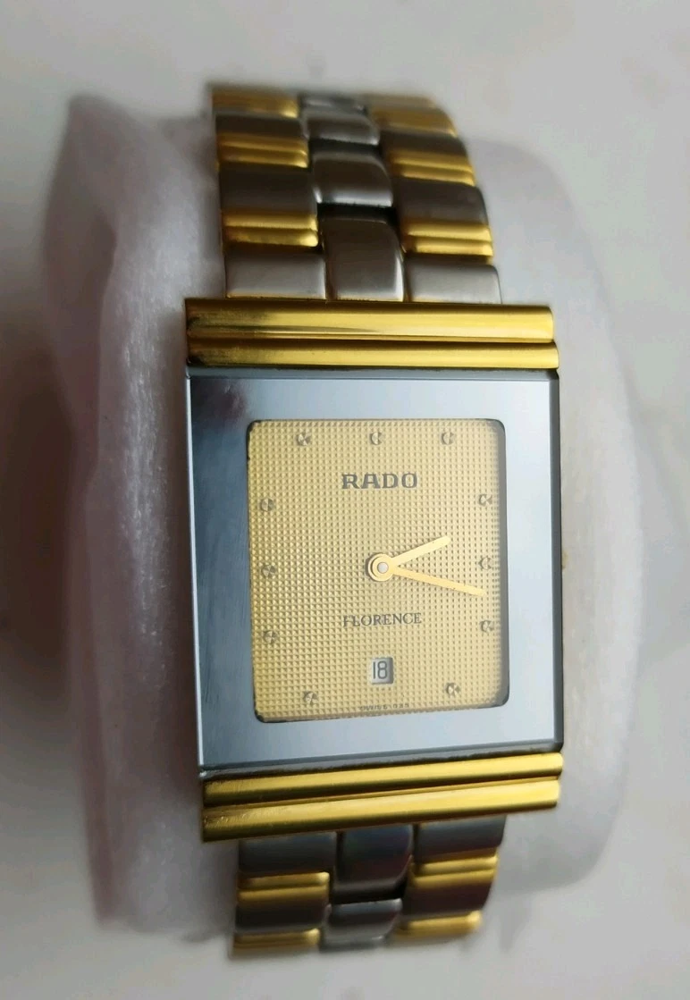 Preços baixos em Relógios de pulso Rado Florence Folheado a Ouro