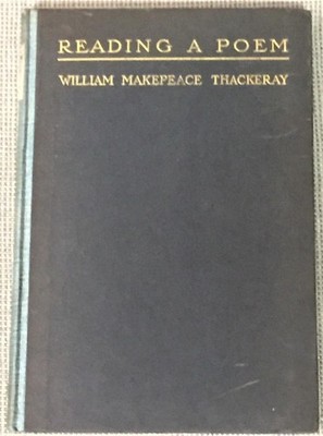 William Makepeace Thackeray / READING A POEM Signed 1903