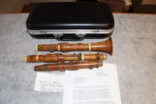 ANTIQUE 1800-1825 BOXWOOD Bb CLARINET 10 KEYS ATTRIBUTED TO MULLER
