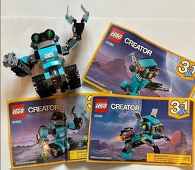 LEGO Creator 3-in-1 Robo Explorer Set #31062 Built Set. No Box. See Description
