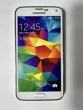 Display Samsung Galaxy S5 SM-G900A White Toy Dummy Model Display Prop Cellphone 