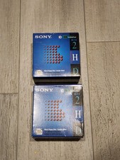 Sony MFD 2HD 3.5" Micro Floppy Disk IBM Formatted 10pack -Lot Of 2 -New Open Box