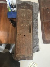 Antique SWEDISH AMERICAN Cathedral Wooden Telephone Back Part Only LOOK! #1