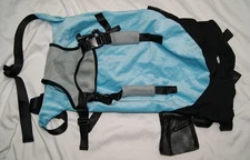 baby airplane bed blue w/ carry case